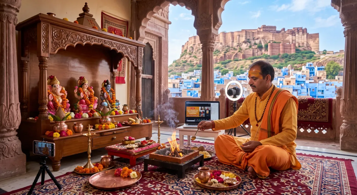 Online Puja In Jodhpur, Online Puja Booking, Online Puja In Rajasthan